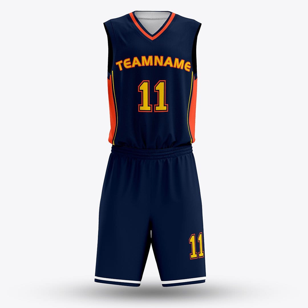 Racer - Customized Sublimated Basketball Set