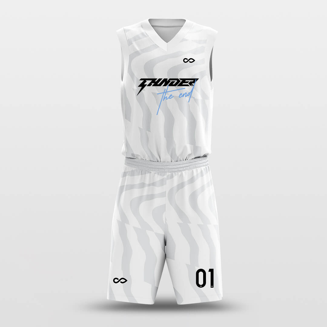 White Horse - Custom Sublimated Basketball Uniform Set