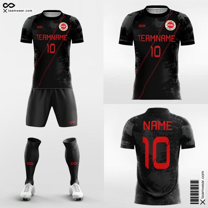 Black Marble - Custom Soccer Jerseys Kit Sublimated for Club