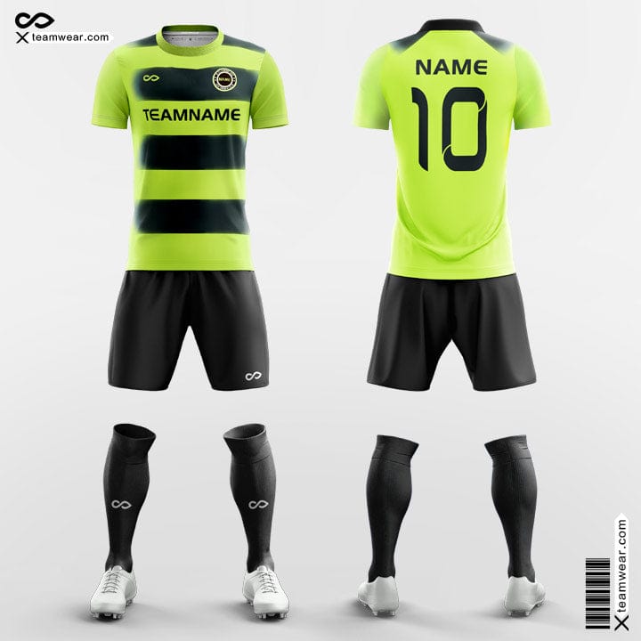 Contrast Striped - Custom Soccer Jerseys Kit Sublimated for Kids