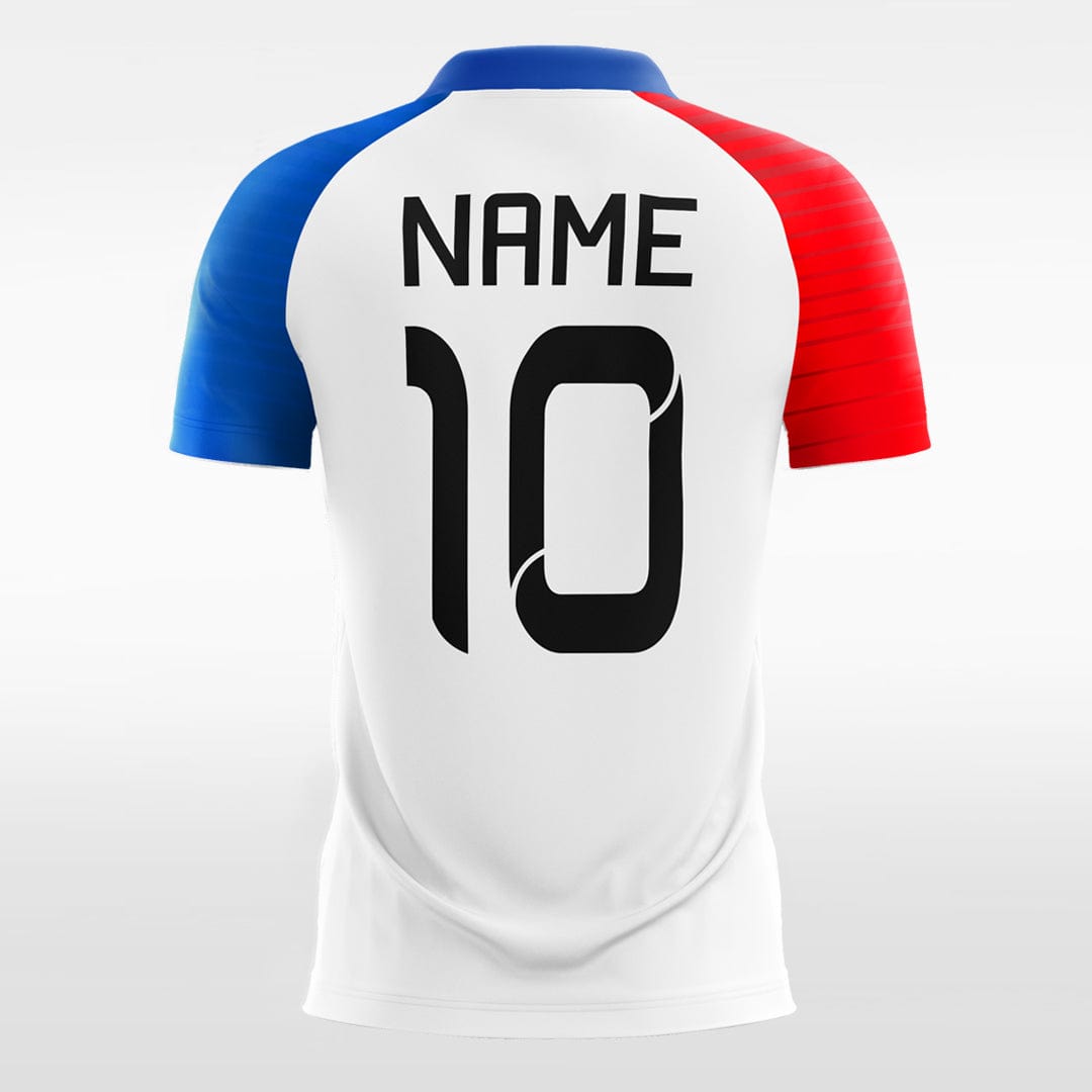 Vintage chevron - Custom Kids Soccer Jerseys Design White