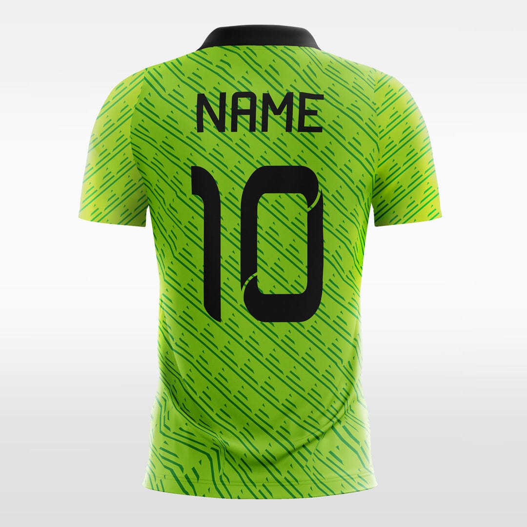 Green Graphic - Custom Kids Soccer Jerseys Design Retro Online