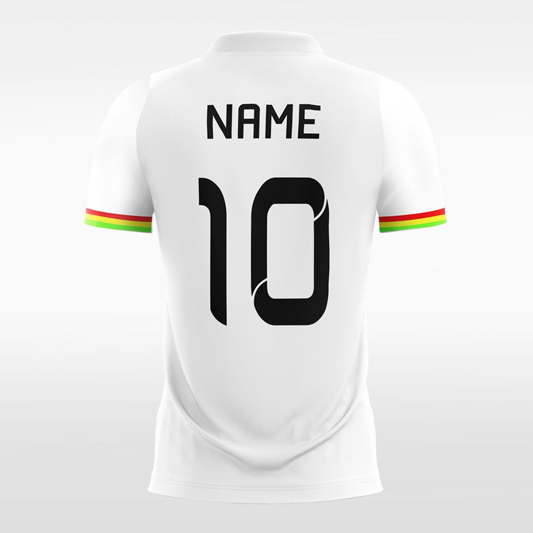 Classic Solid - Custom Kids Soccer Jerseys Design White