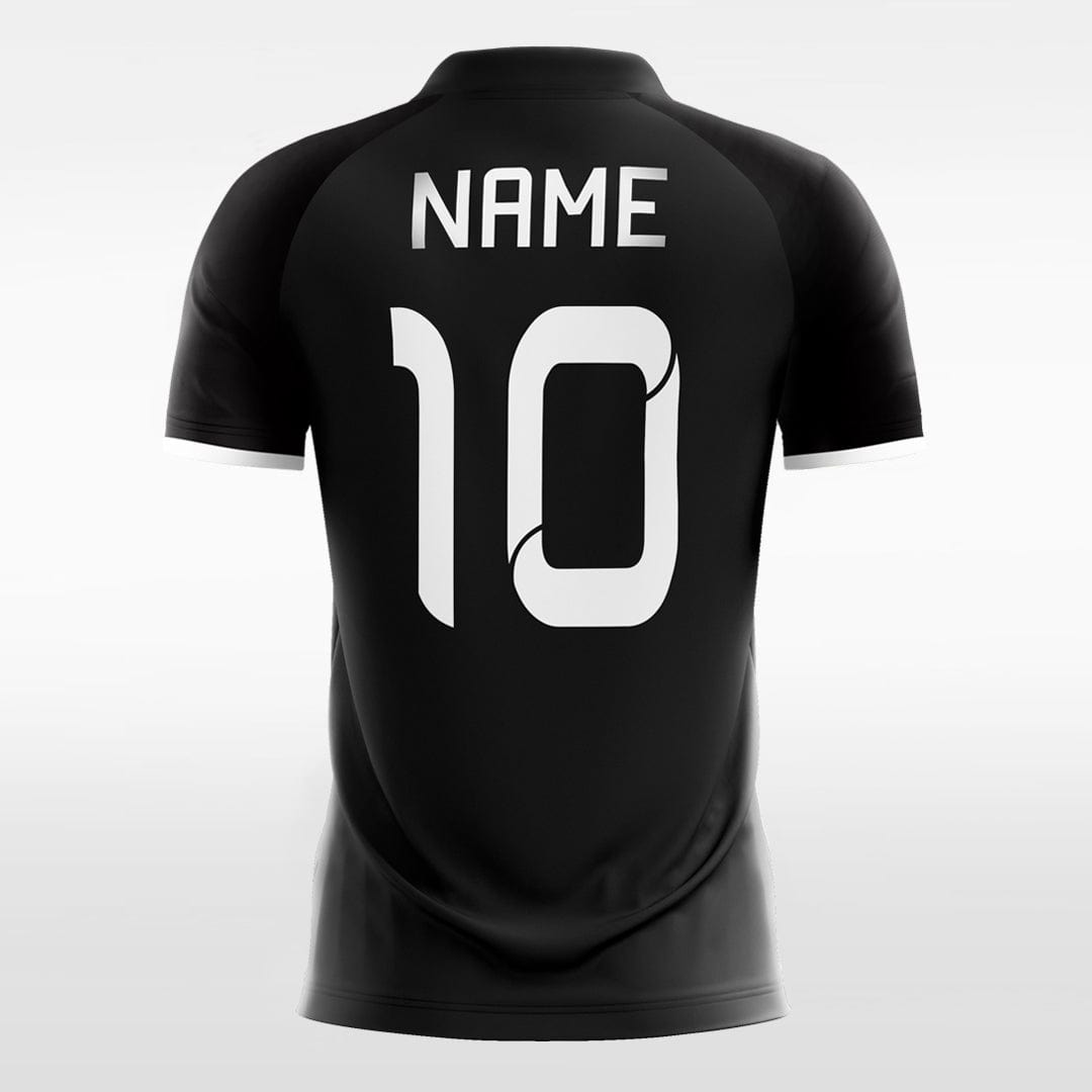 Black Camouflage - Kids Custom Soccer Jerseys Design Diagonals