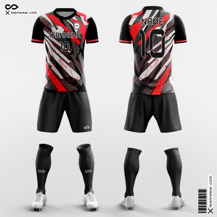 Screen Print - Custom Soccer Jerseys Kit Sublimated for League