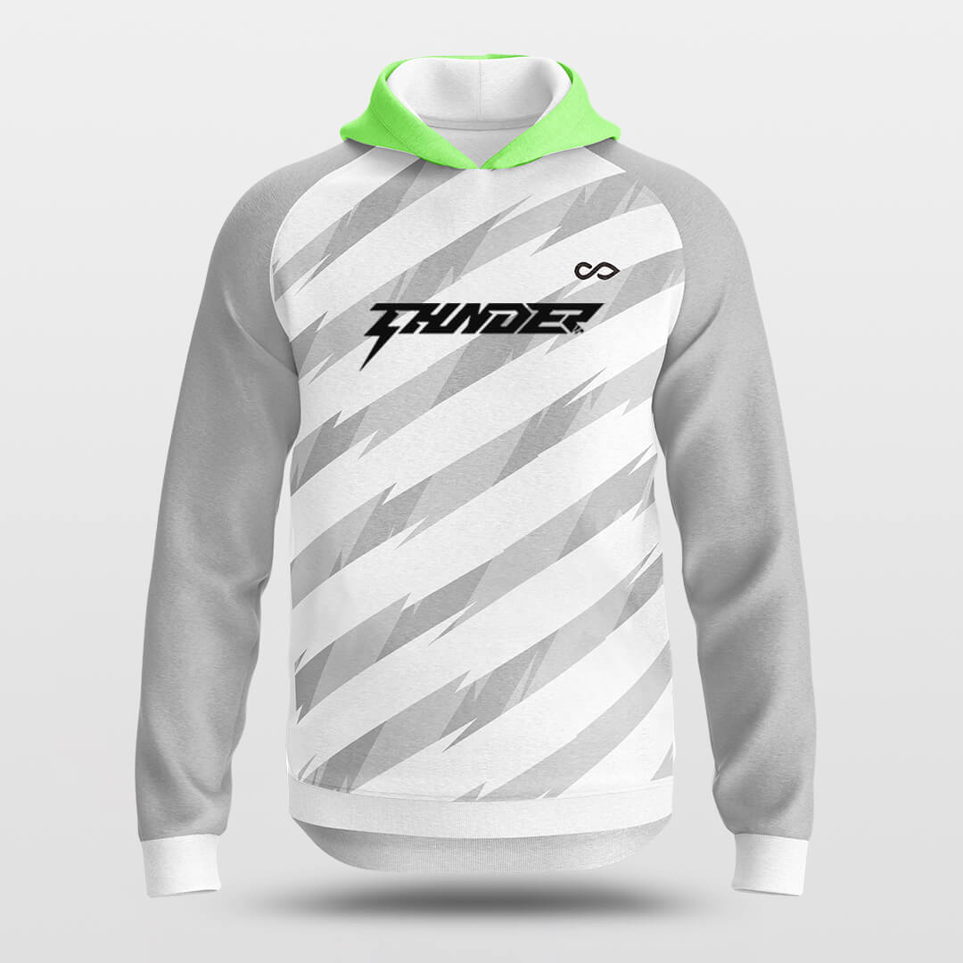 Velocity - Customized Loose-Fit training Hoodie Stripe Design