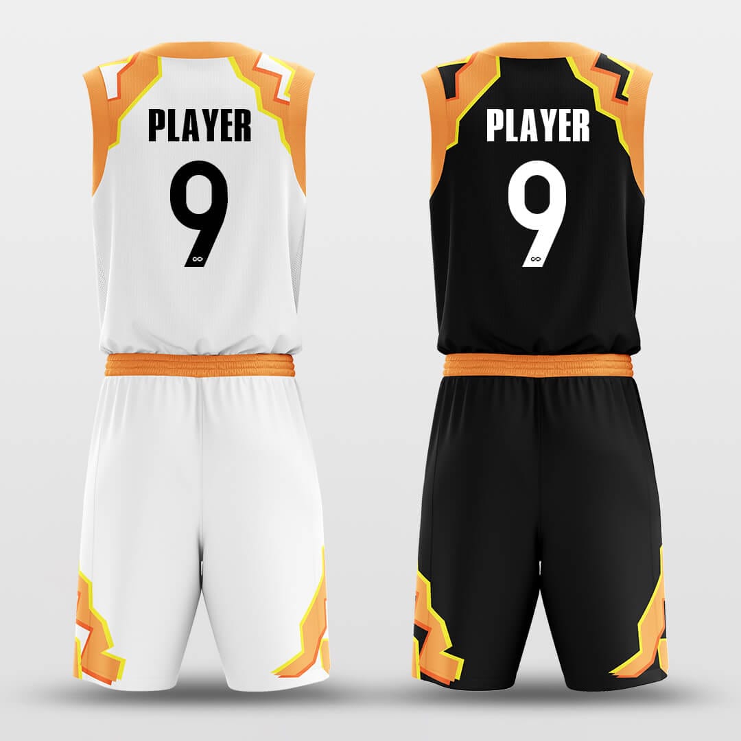 Wafer - Custom Reversible Sublimated Basketball Jersey Set