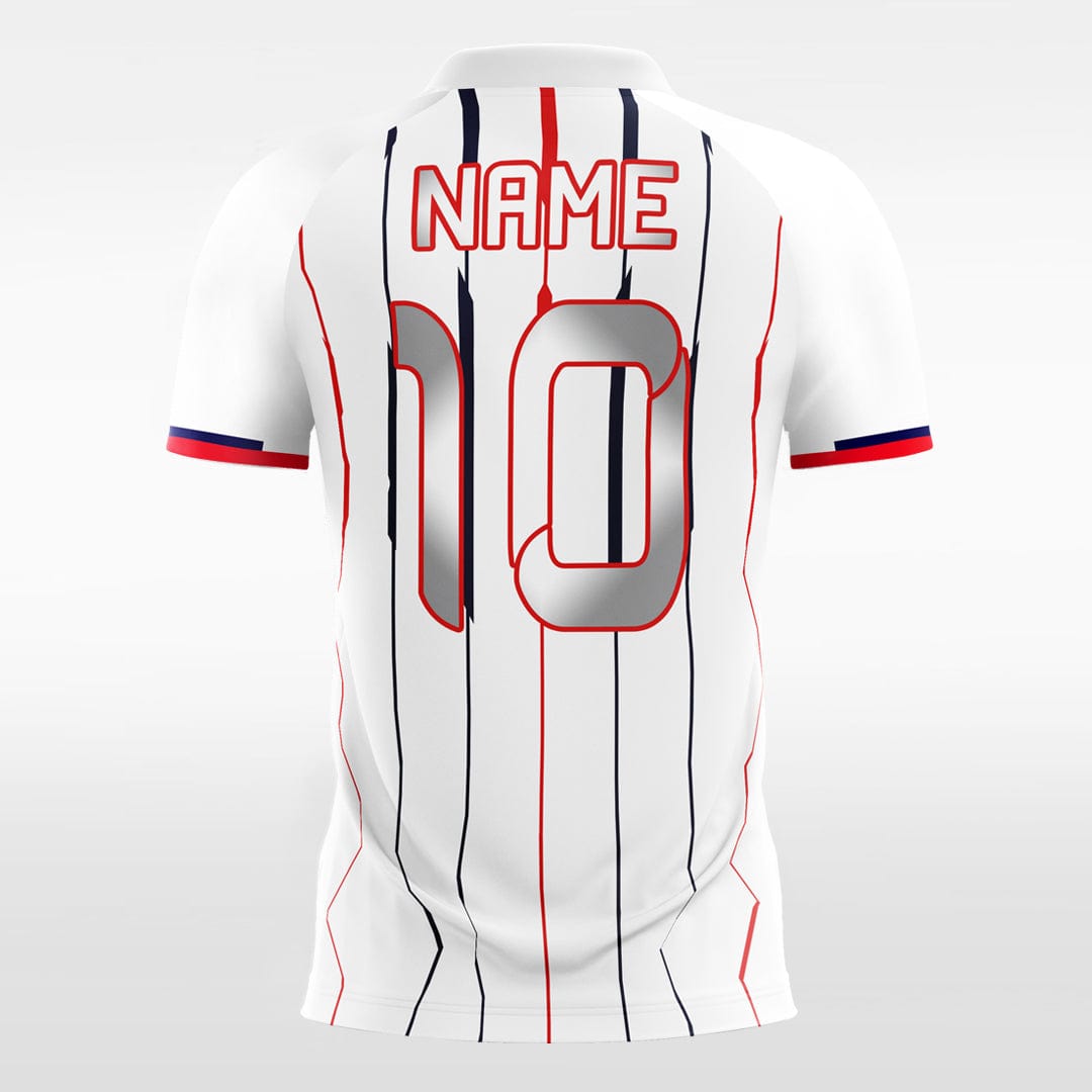 Figure Graphic White - Kids Custom Soccer Jerseys Design