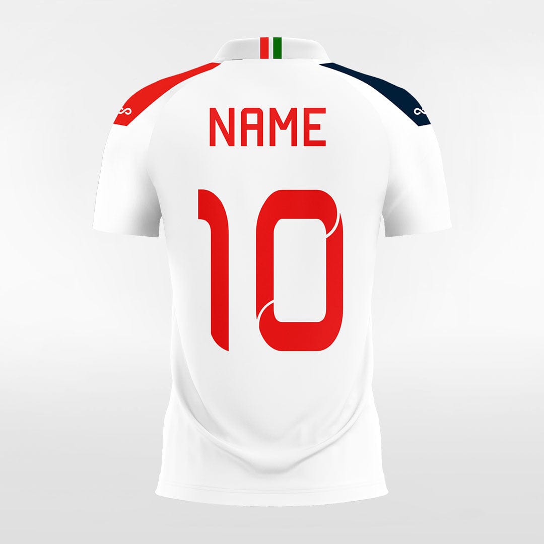 Classic White - Women Custom Soccer Jerseys Design Solid Color