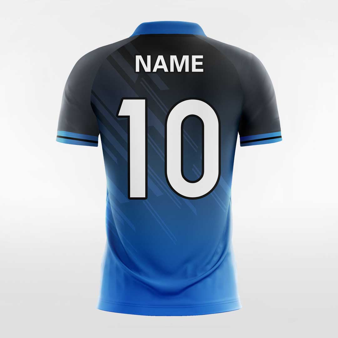 Classic Gradient - Women Custom Soccer Jerseys Design Blue