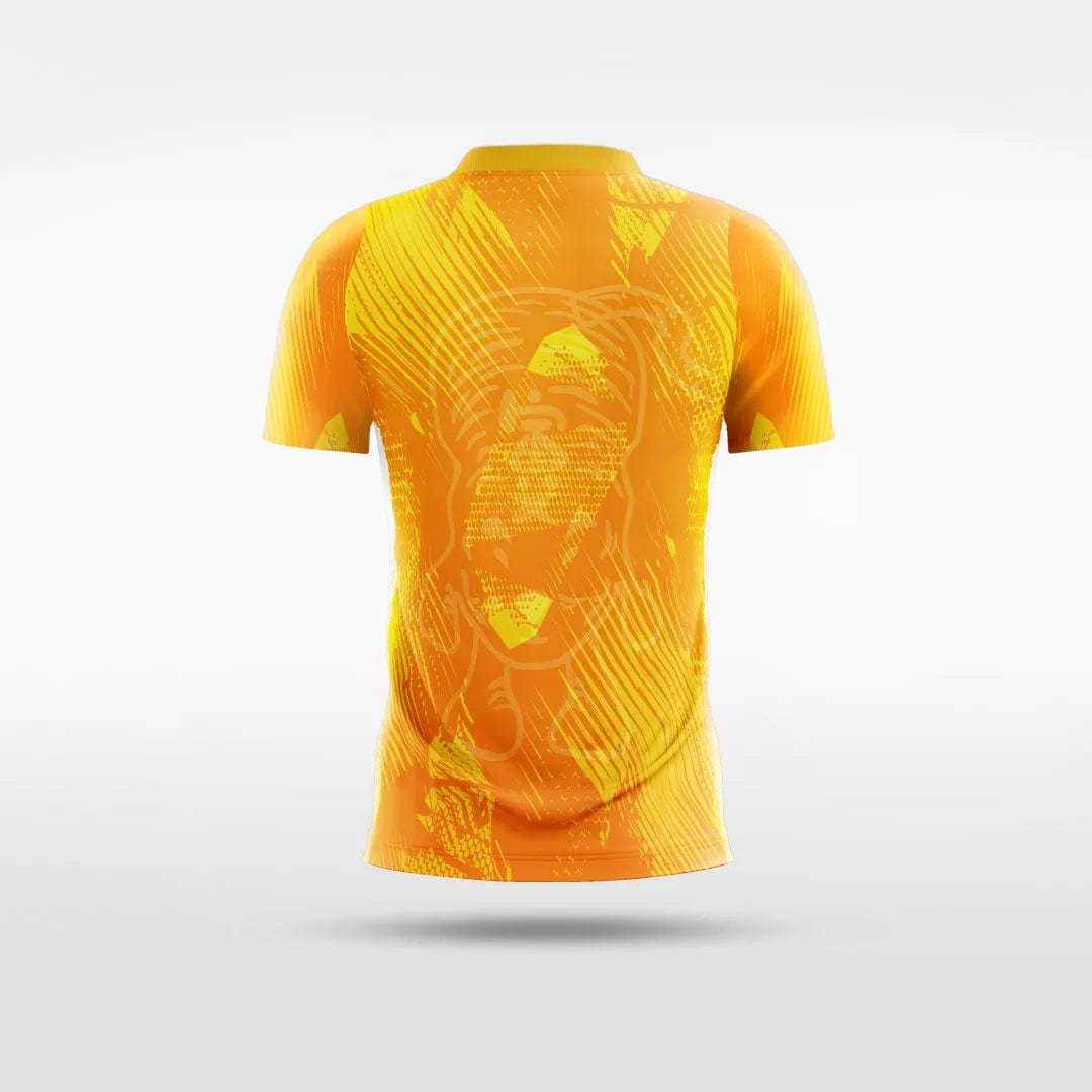 Orange Graphic - Women Custom Soccer Jerseys Design