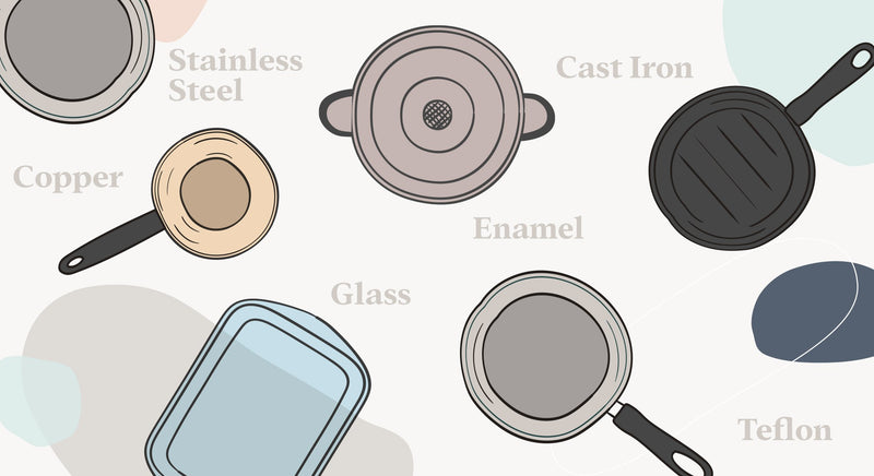 Blog - Guide to Cookware Shapes & Sizes - Types of Pots & Pans and Their  Uses