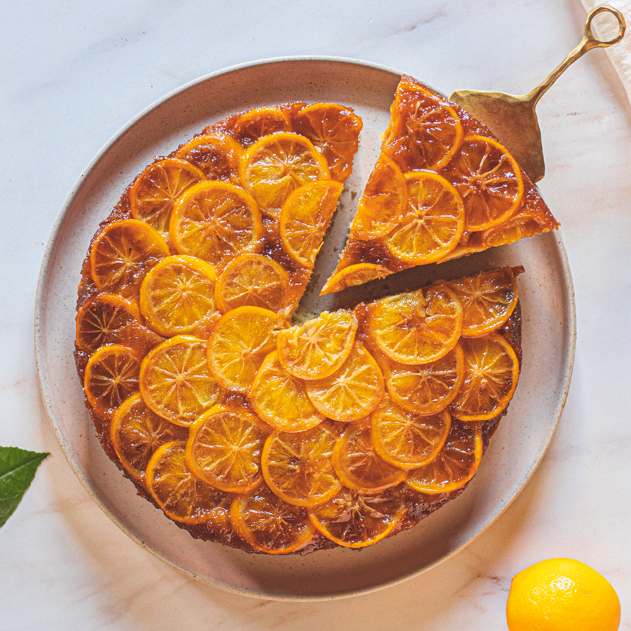 Citrus Upside Down Cake