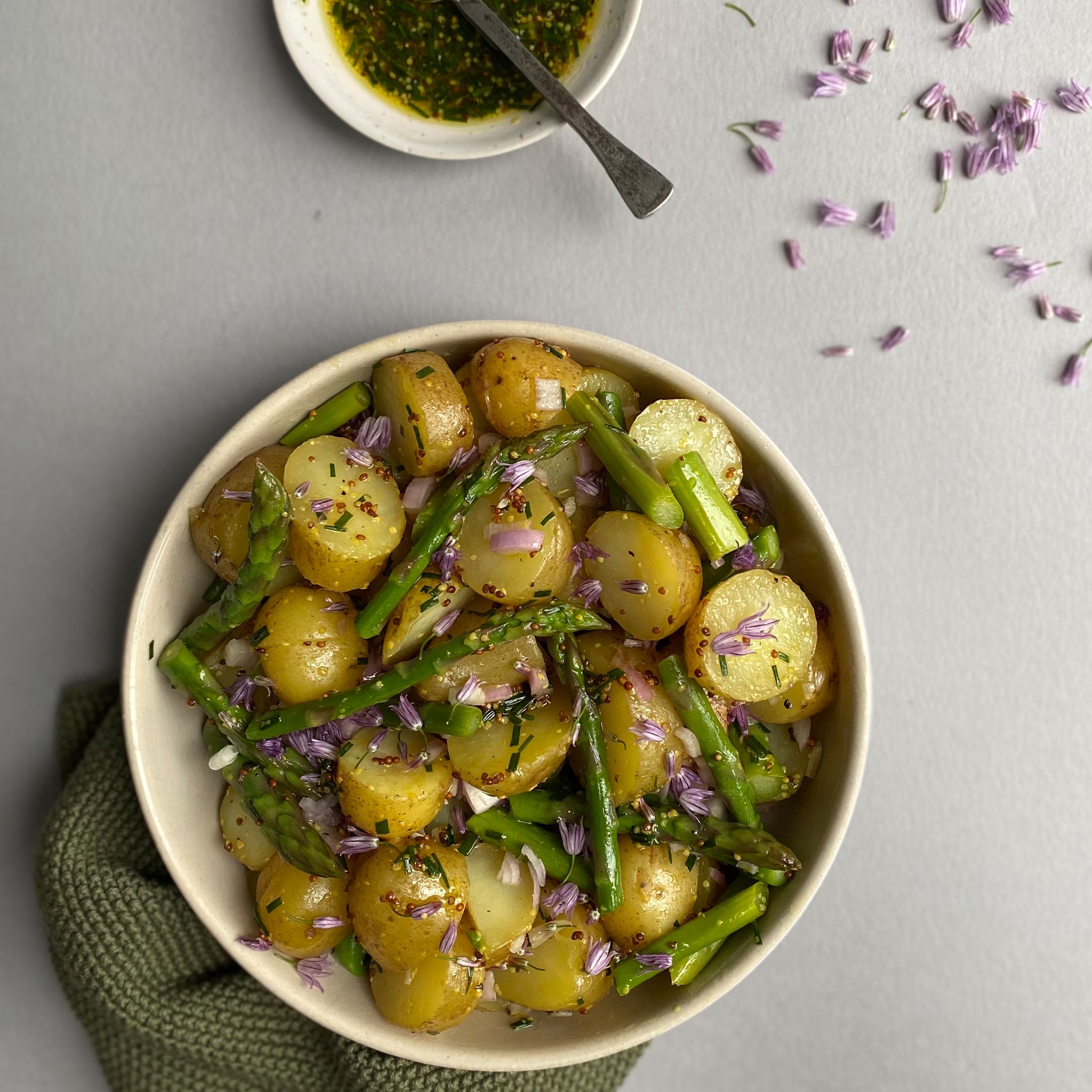 Spring Asparagus Potato Salad Recipe