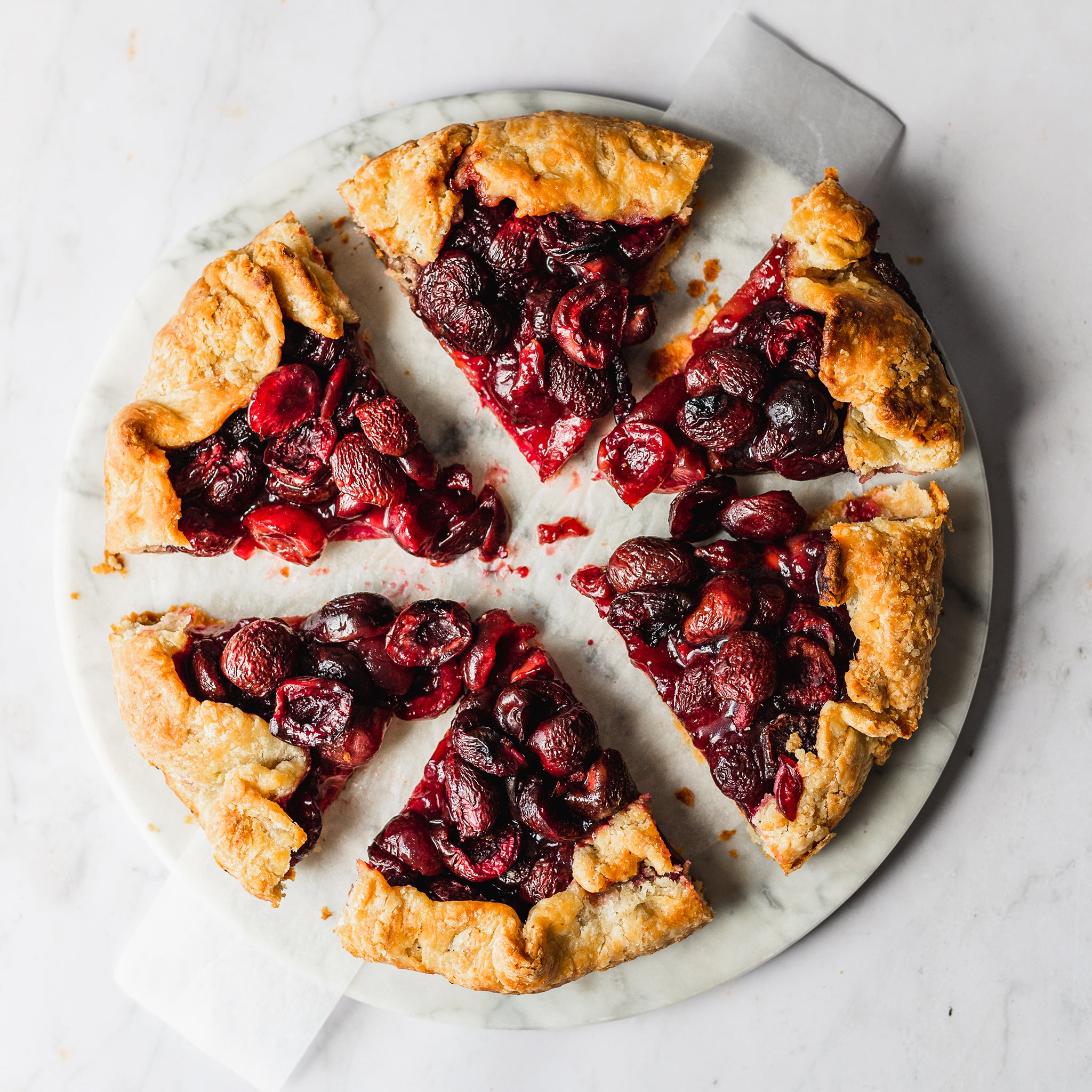 Cherry Skillet Galette