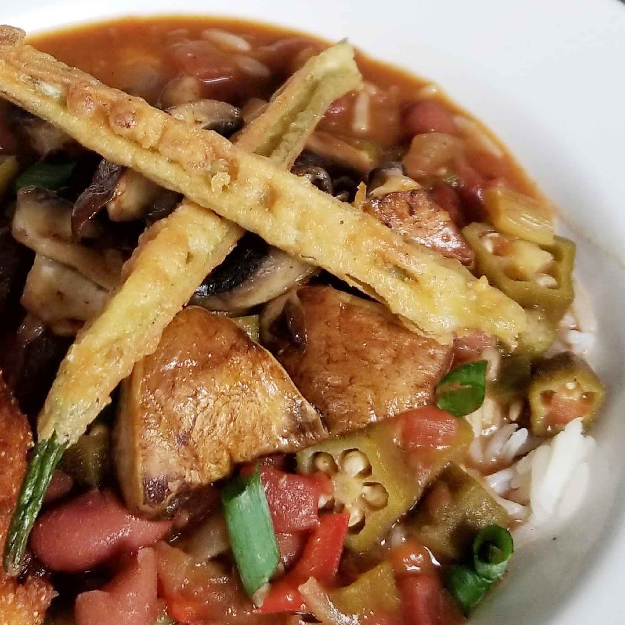 Vegetarian gumbo recipe