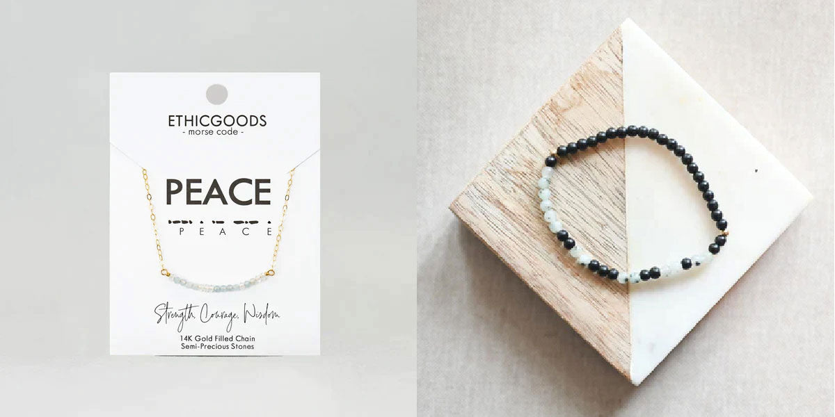 Ethic Goods Morse Code Jewellery