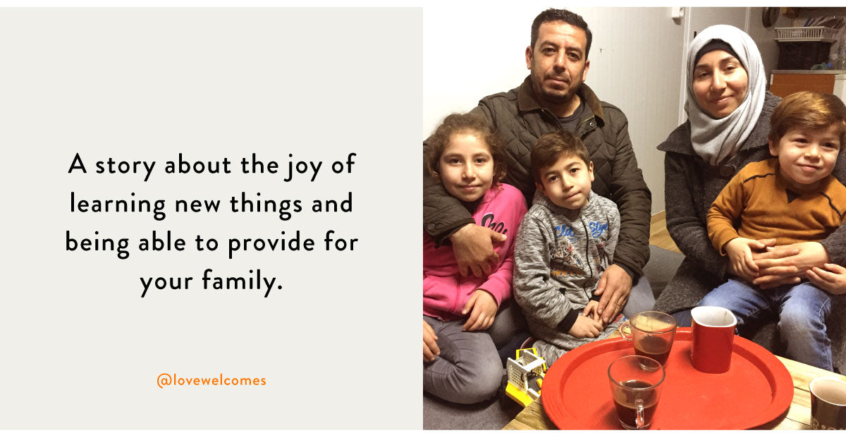 A story about the joy of learning new things and being able to provide for your family.