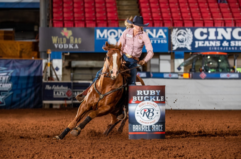 Kit Johnson Barrel Racing