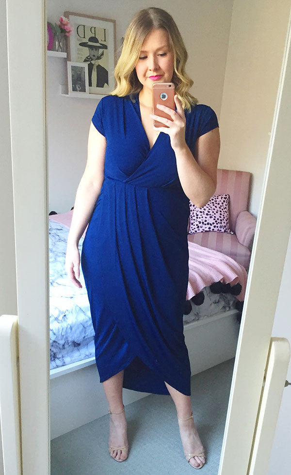 Juliet Navy Maxi Dress – Little Party Dress