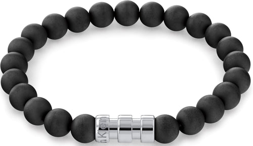 Bewolkt Mobiliseren Bouwen op Calvin Klein armband met parels zwart 35000104 - horlogedokter.be