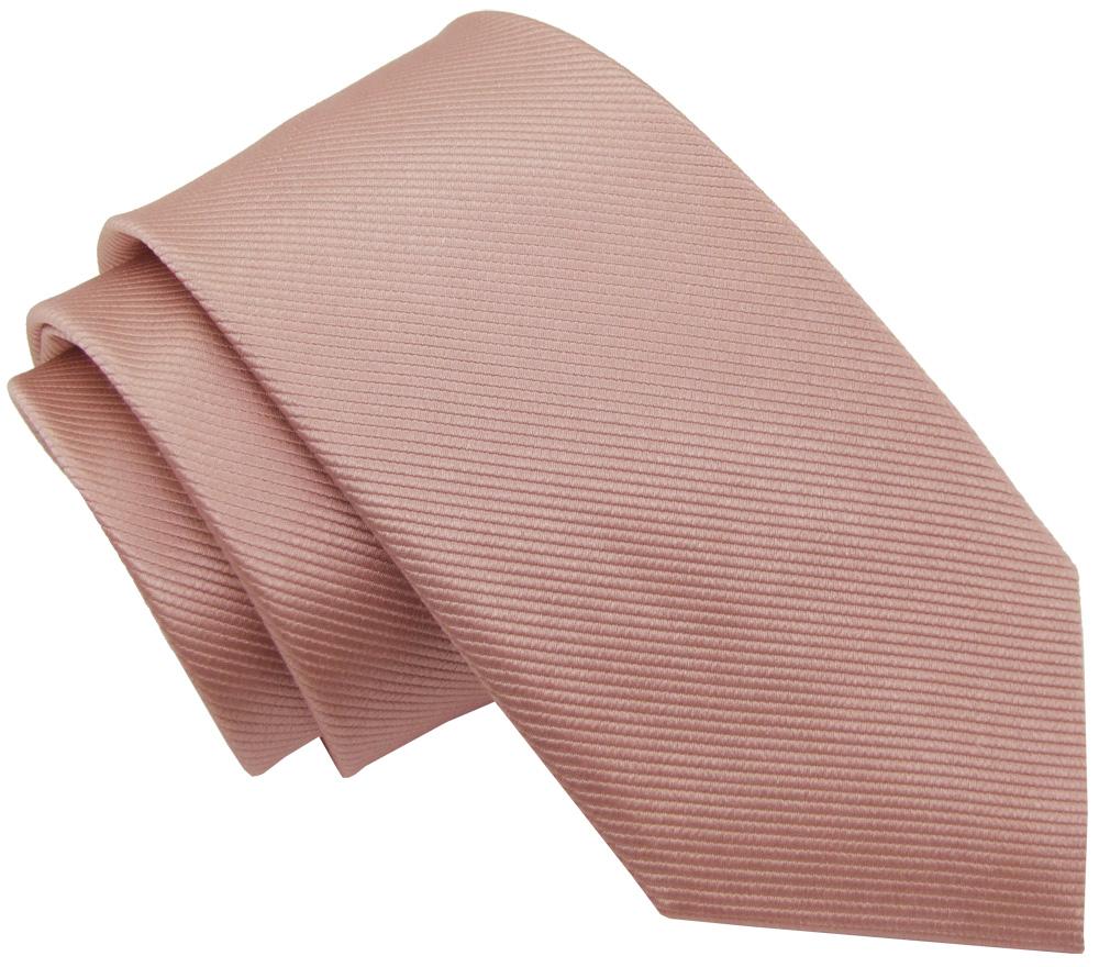 blush silk tie