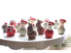 The Cordial Cherry Chocolate Truffle Christmas Santa Elf Reindeer Best Gift Deliver Client Corporate