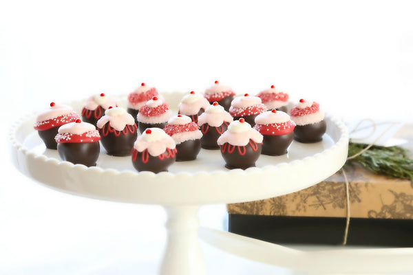 Cupcake The Cordial Cherry chocolate covered cherries Valentine Easter Christmas Corporate Client Best gift box delivery 