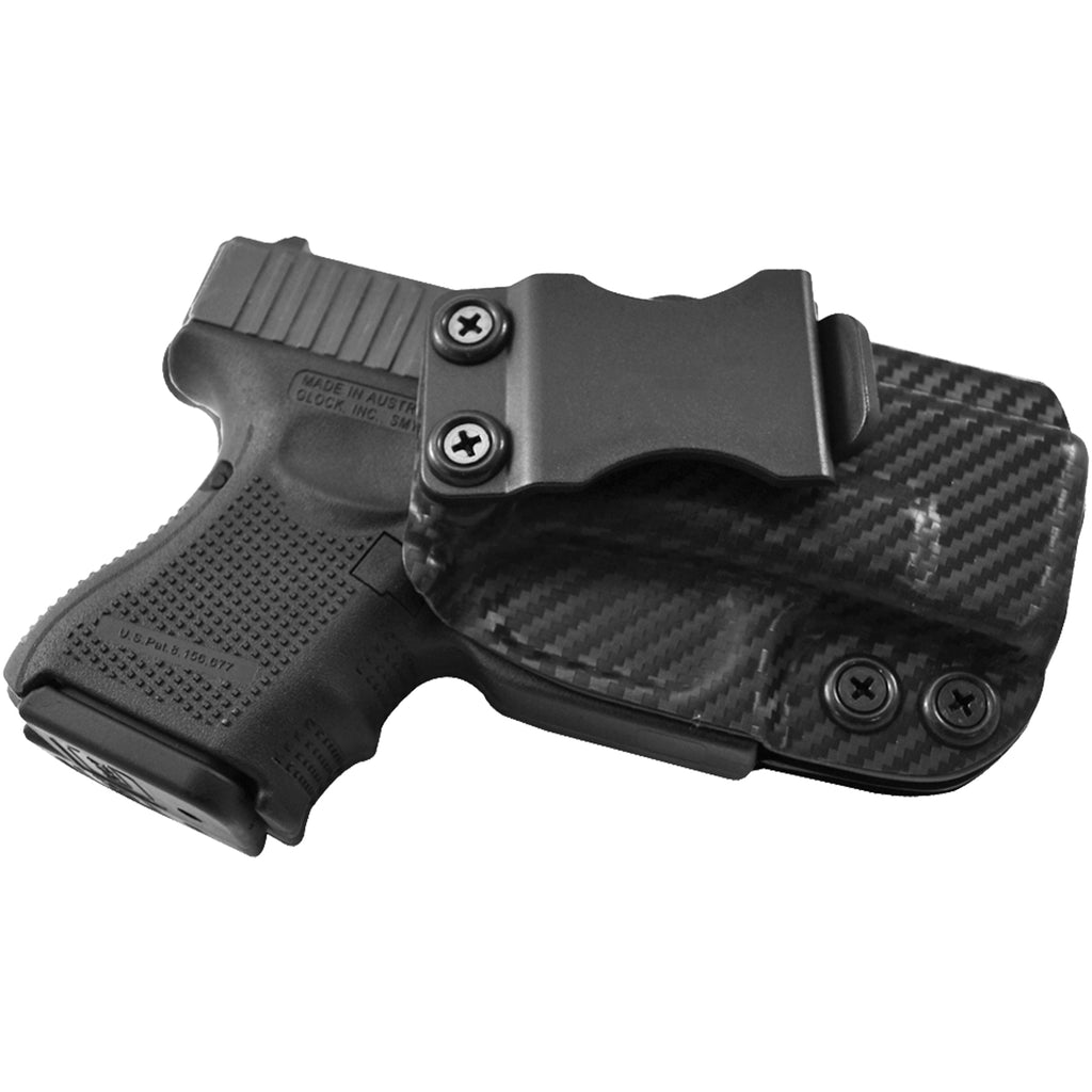 Glock 26, 27, 33 IWB Kydex Holster - Concealed Carry Holster - Black Scorpion Outdoor Gear, LLC