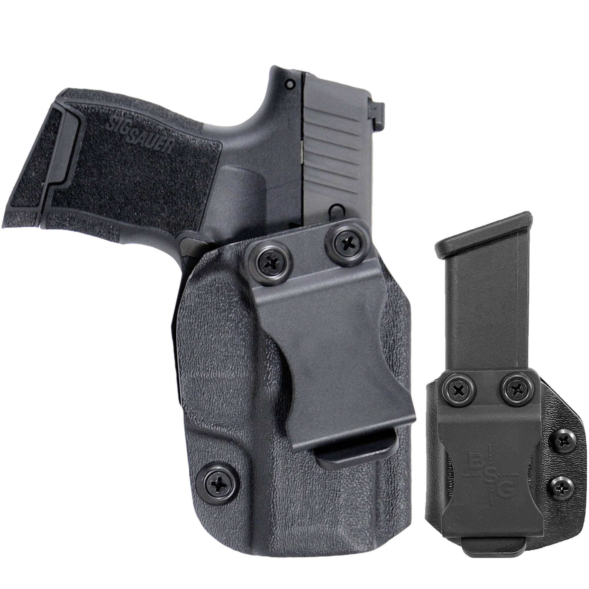  G17 Holster, Kydex IWB Holster for Glock 17 Gen 1 2 3 4 5 /  Glock 22 Glock 31 Gen 3 4 - Inside Waistband Concealed Carry Holster - Glock  17 22 31 Gun Accessories (Black, Right Hand) : Sports & Outdoors