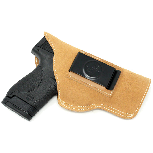 Black Scorpion Gear IWB Suede Leather Holster fits Smith & Wesson MP Shield-img-0
