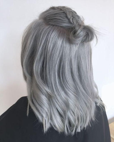 Gray Lace Wigs Best Hair Dye To Cover Grey For Dark Brown Hair