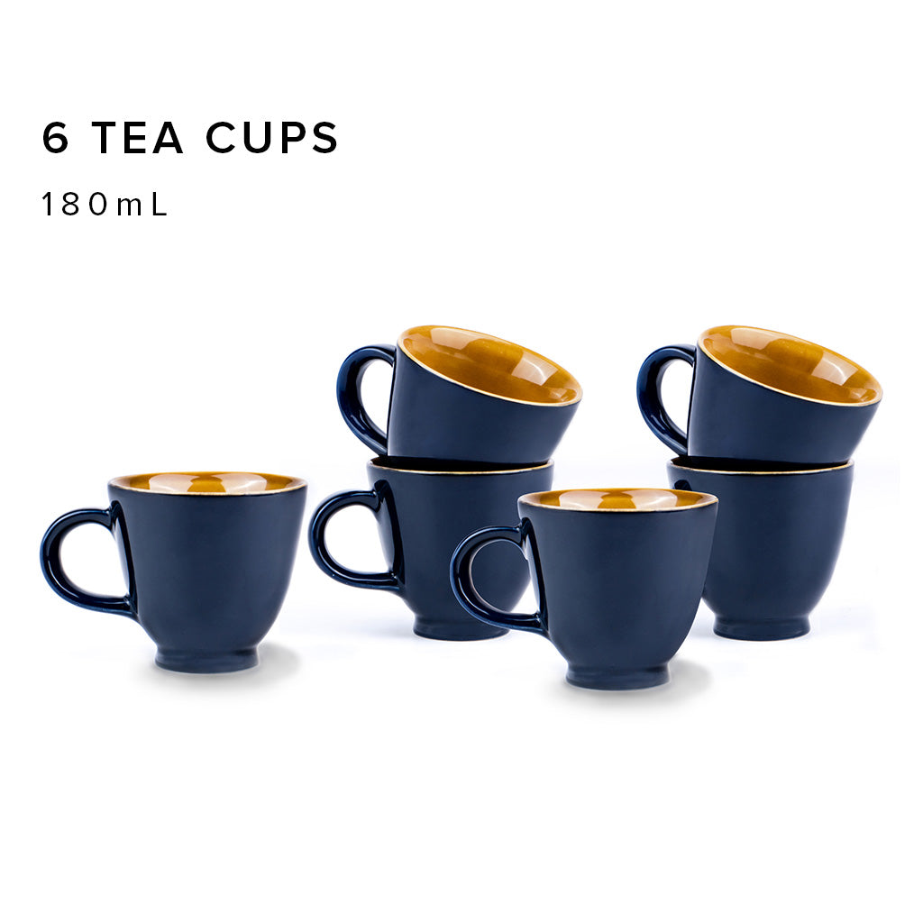 6 Pieces Tea Cup Set/ 6 Piece Ceramic Tea Cup Set/ 6 Pieces Shine Tea Cup  Set/ 6 Piece Tea Mug Set at Rs 59/set, Tea Cup Set in Noida