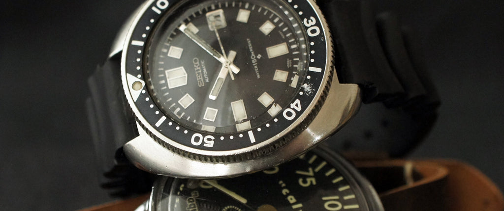 SEIKO 6105-8110 DIVER'S WATCH 'VIETNAM WAR VETERAN'S MEMORABILIA' LUEL –  NOSTIME