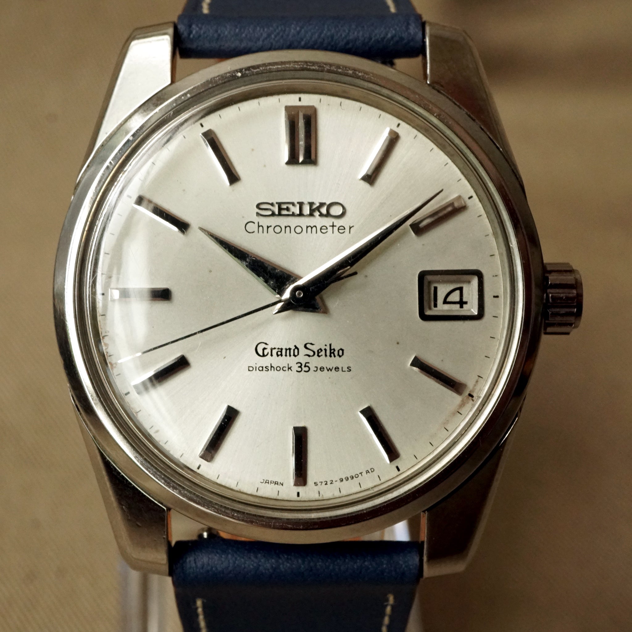 1965 GRAND SEIKO  CHRONOMETER LION HAND WOUND WATCH – NOSTIME