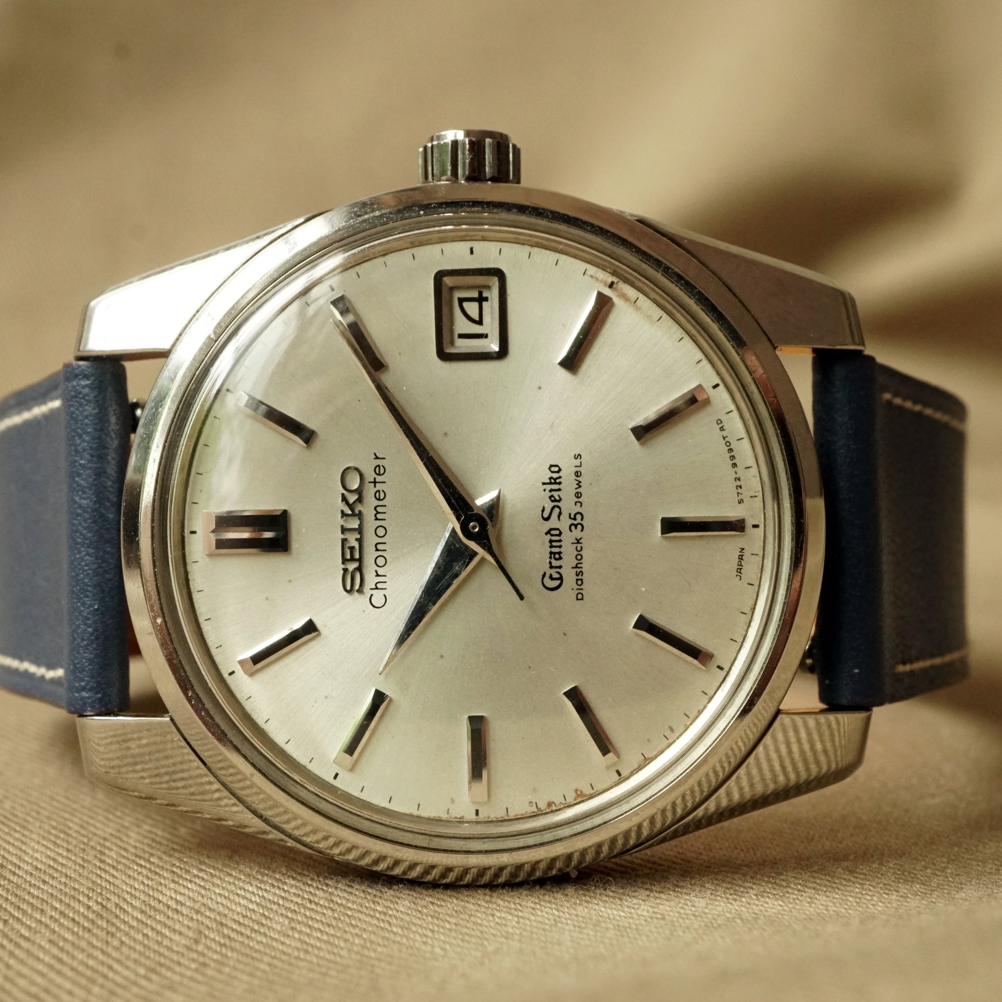 1965 GRAND SEIKO  CHRONOMETER LION HAND WOUND WATCH – NOSTIME