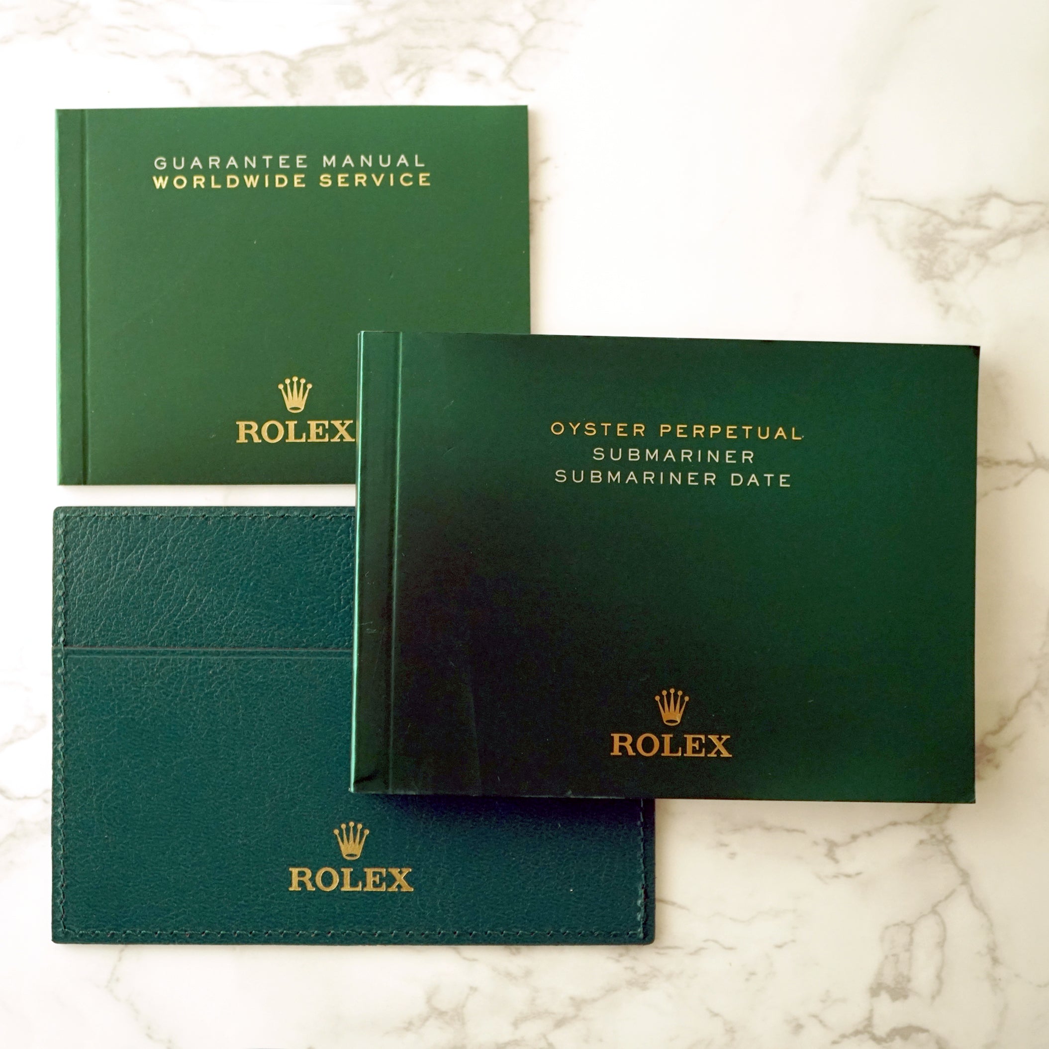 rolex submariner booklet