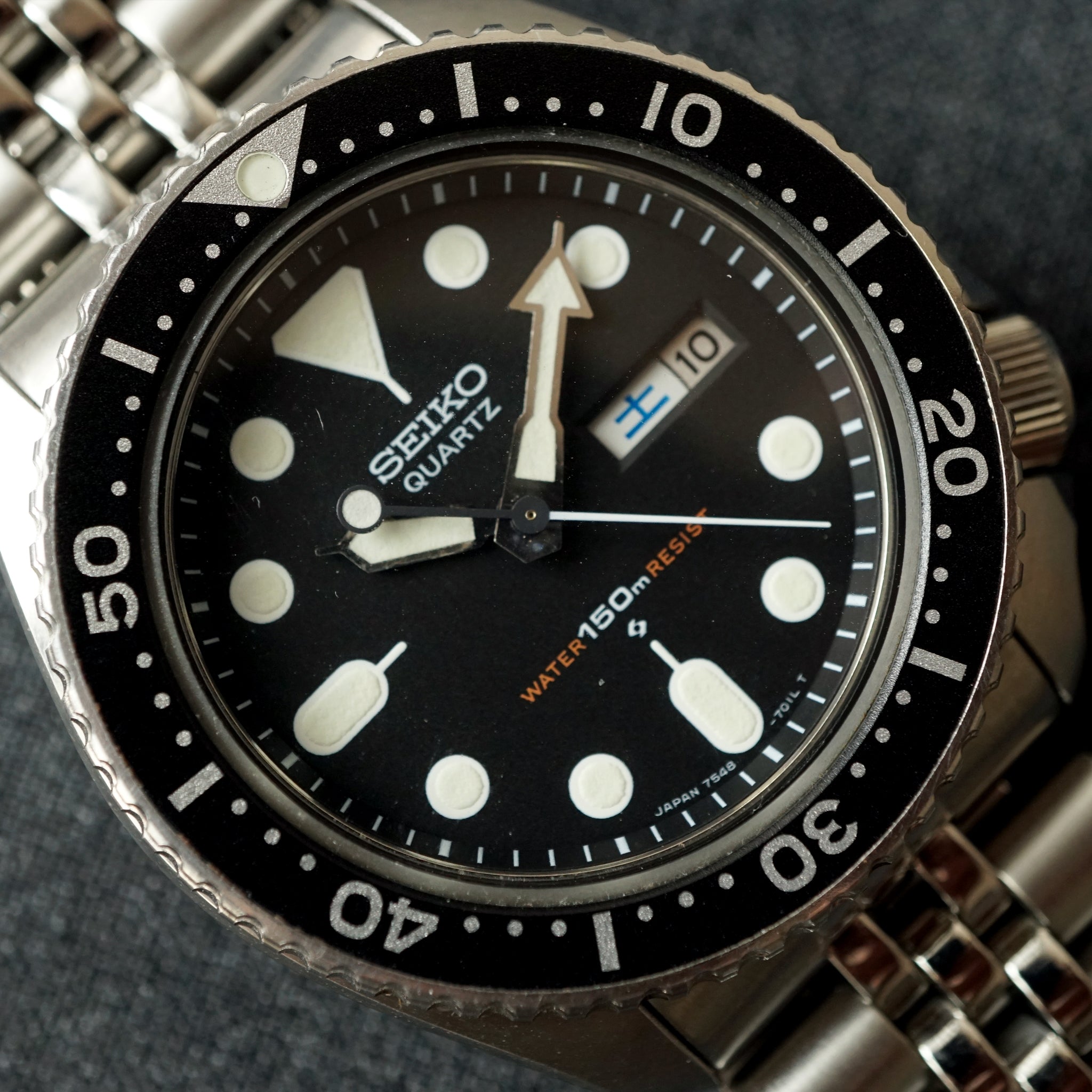 1980 SEIKO  QUARTZ 150M DIVERS WATCH – NOSTIME