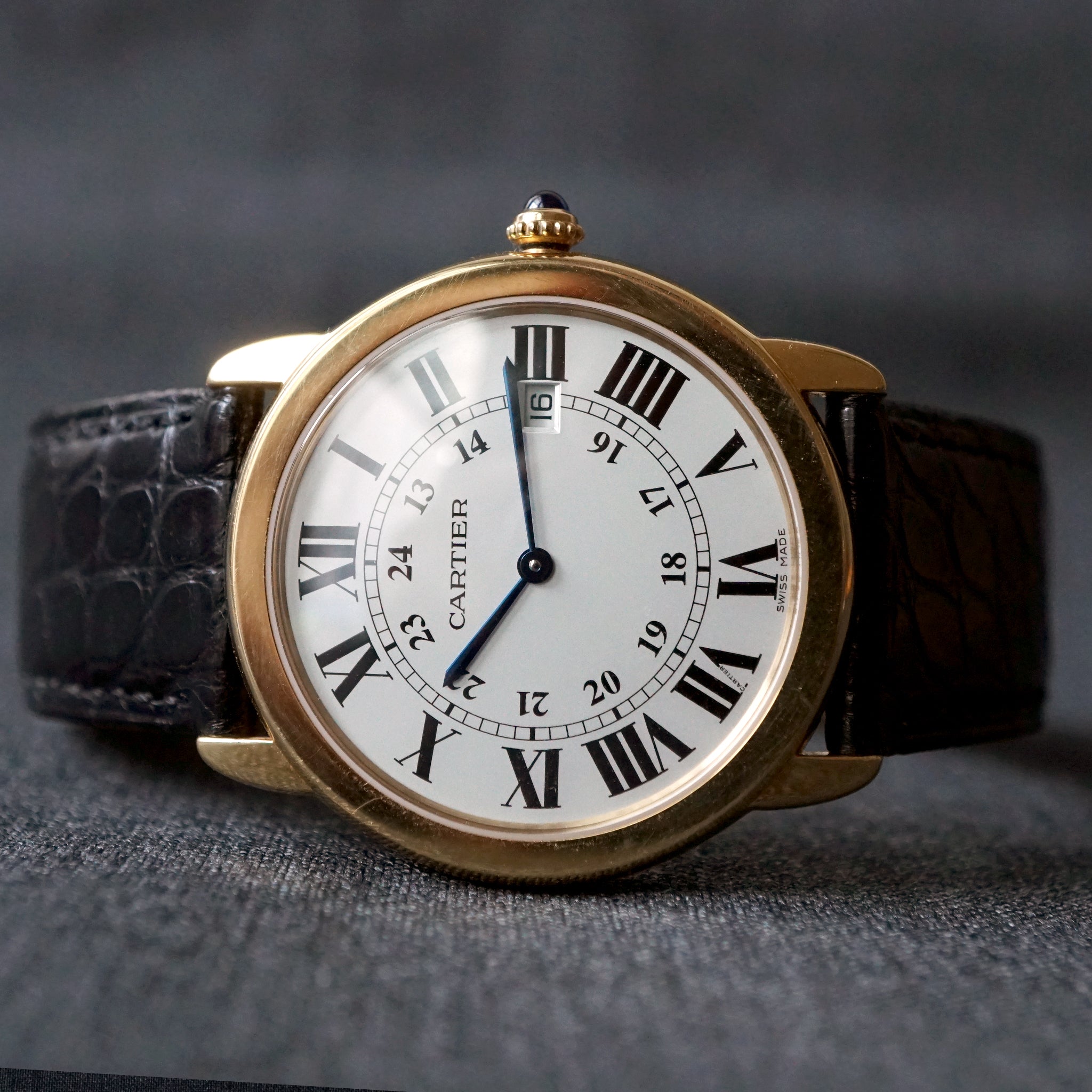 cartier ronde solo 18k