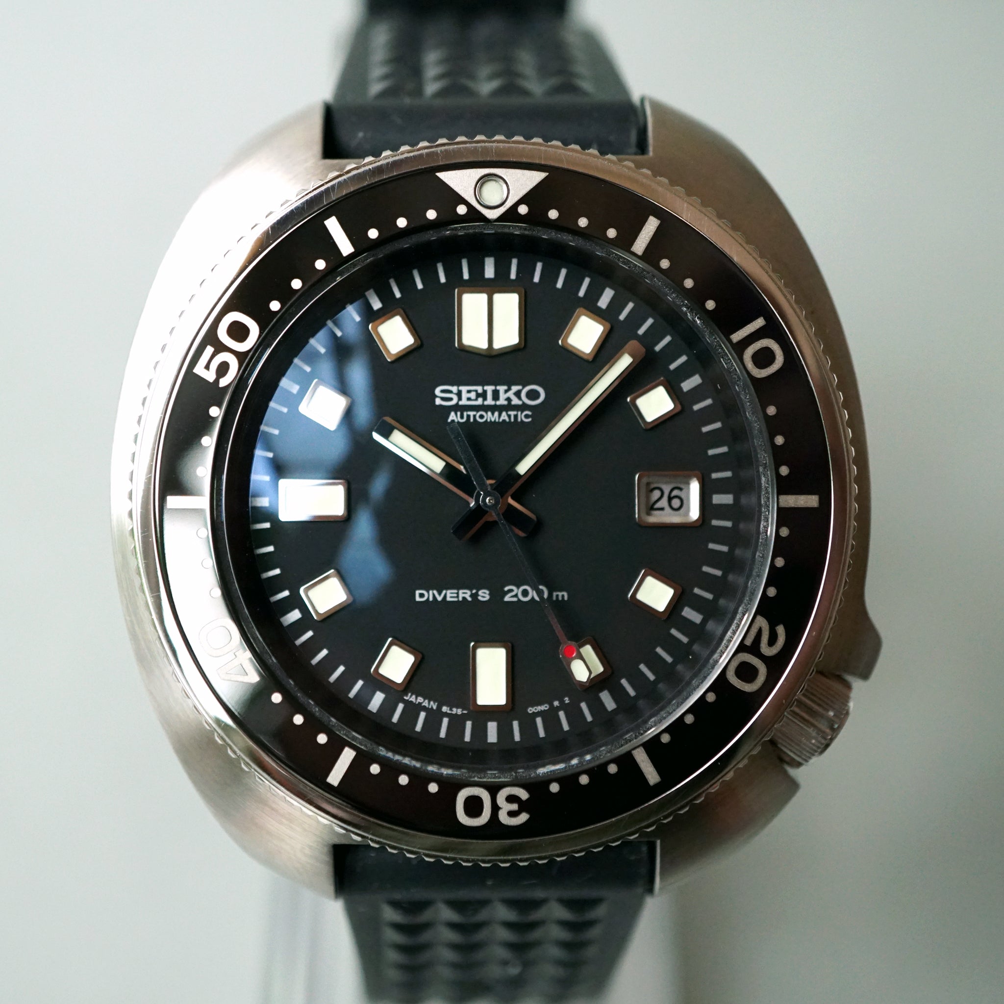 2019 SEIKO ICONIC 6105 HOMAGE DIVERS 200M SBDX031 LIMITED EDITION CAPT –  NOSTIME