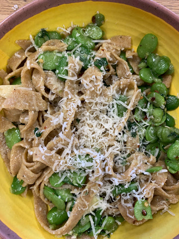 pasta with fava