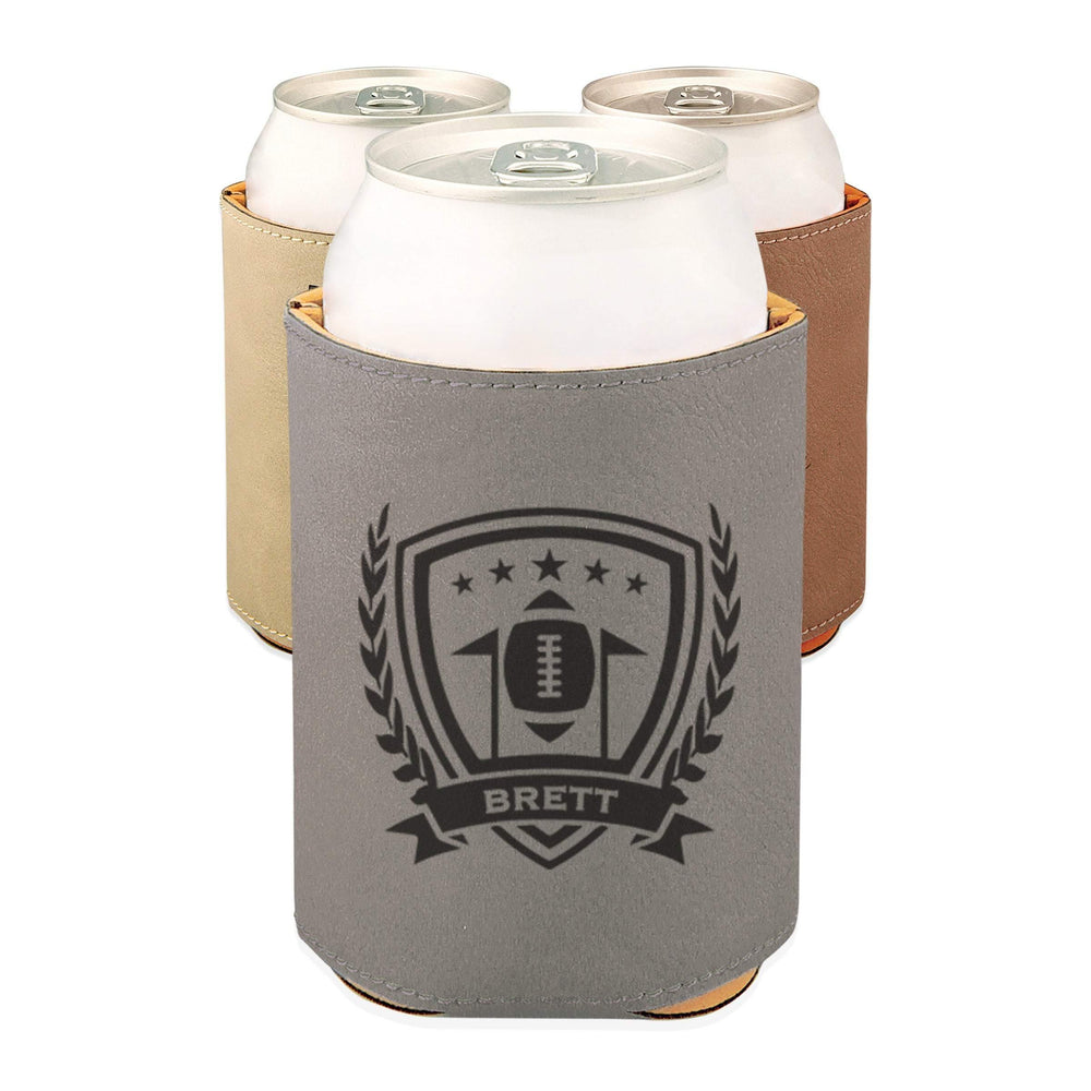 Football Custom Can Cooler