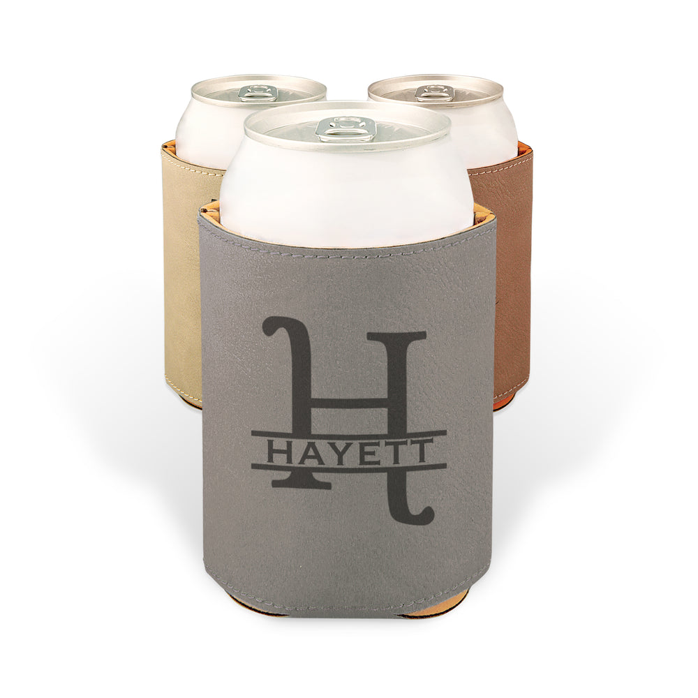 Personalized Monogram Wedding Can Cooler Party Favor — When it Rains Paper  Co.