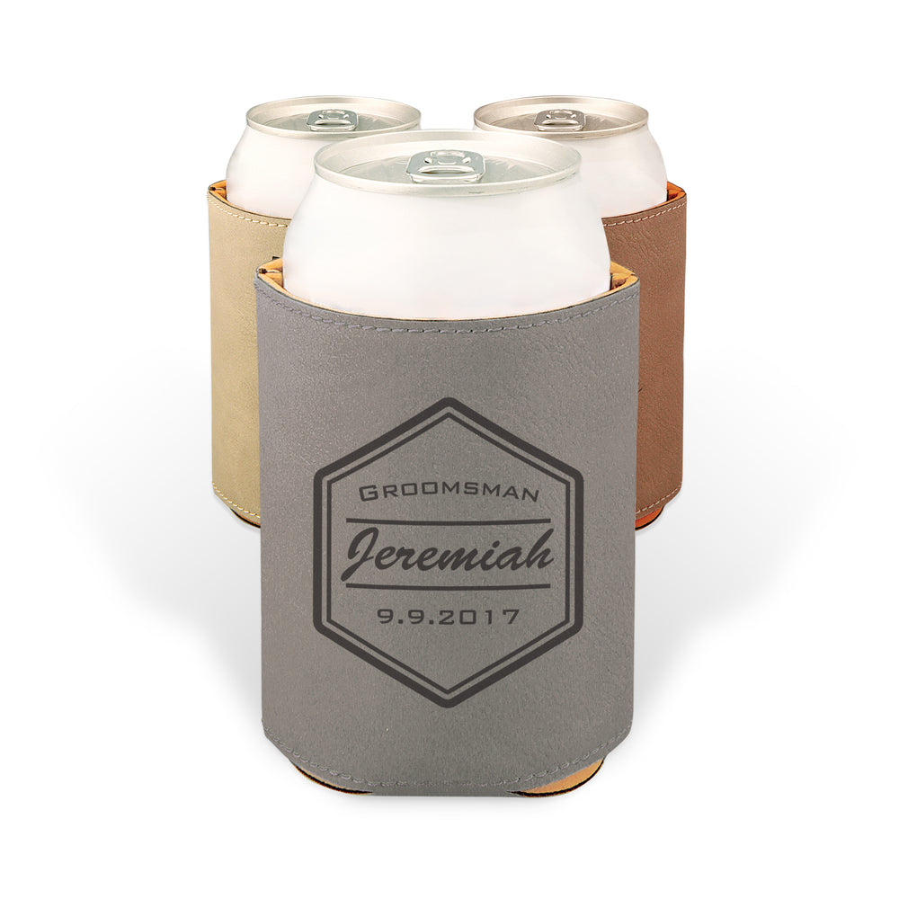  Personalized Beer Koozie for Bottles and Cans (Bestman