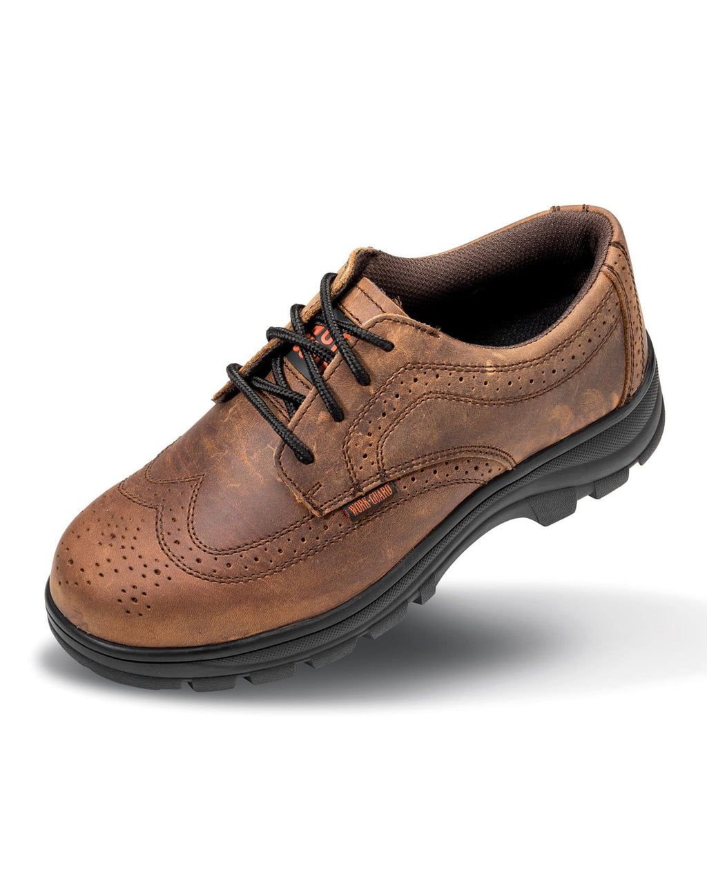 tan brogue safety shoes