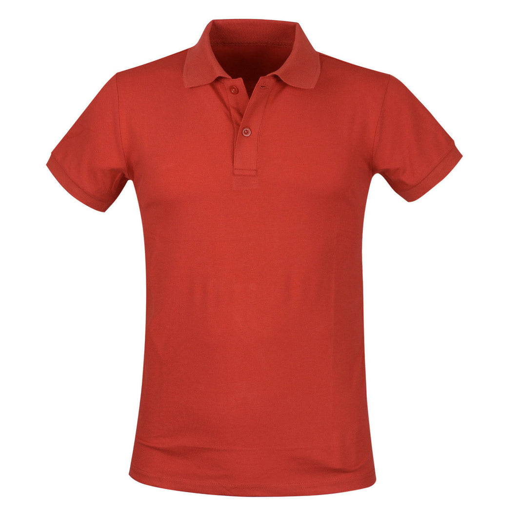 T-Shirt Uomo Polo Maglia Casual Tinta Unita Maglietta Manica Corta Ros –  ESPREZ