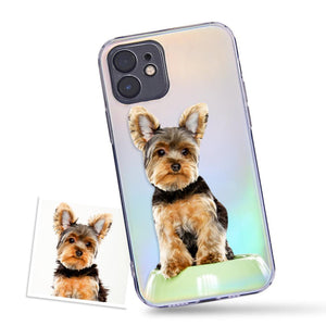 Custom Pet Photo iPhone Case Laser Protective All iPhone Types Case iPhone 12 Series