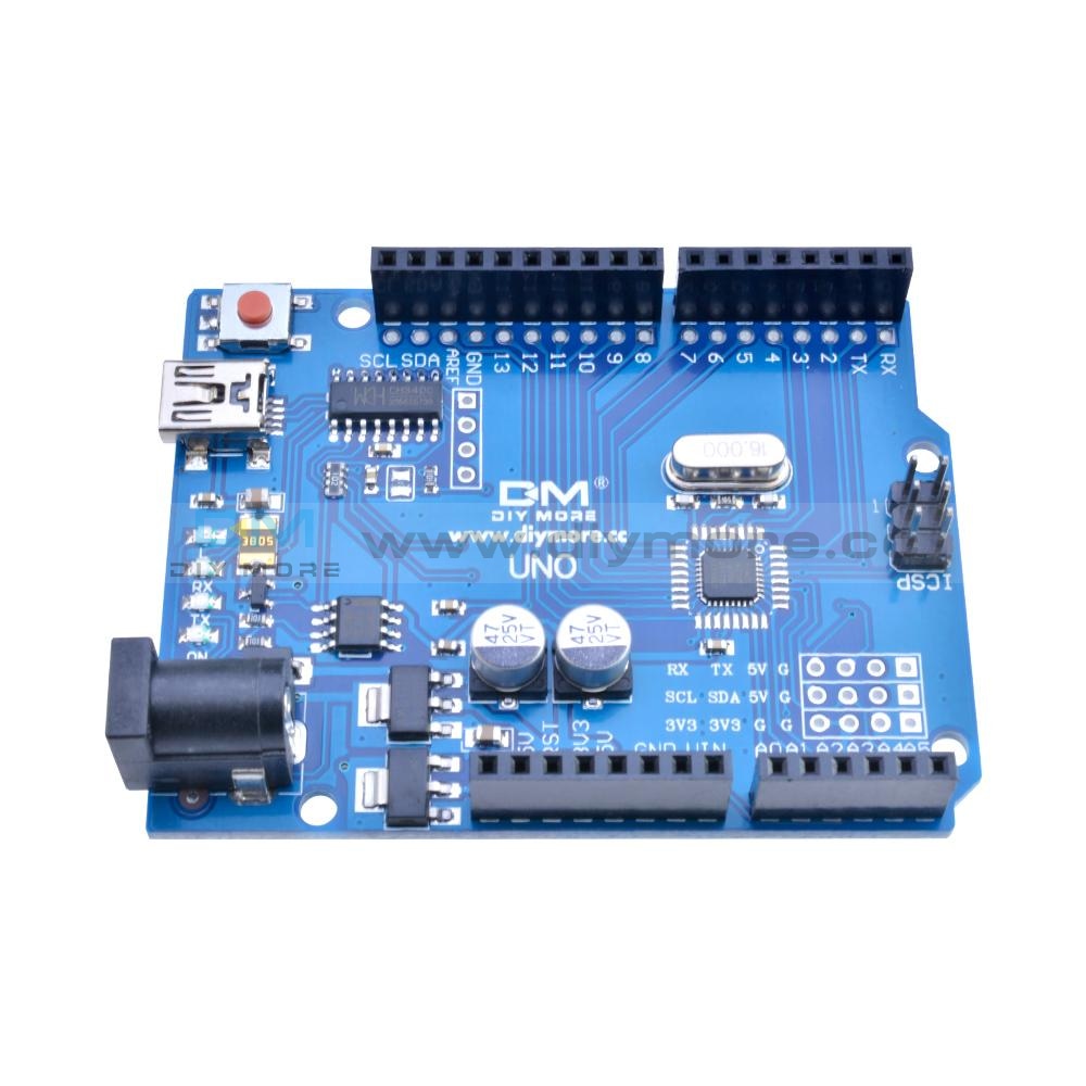 Uno R3 Atmega328p Ch340g Replace Atmega16u2 Mini Usb Board For Arduino Diymore 8283