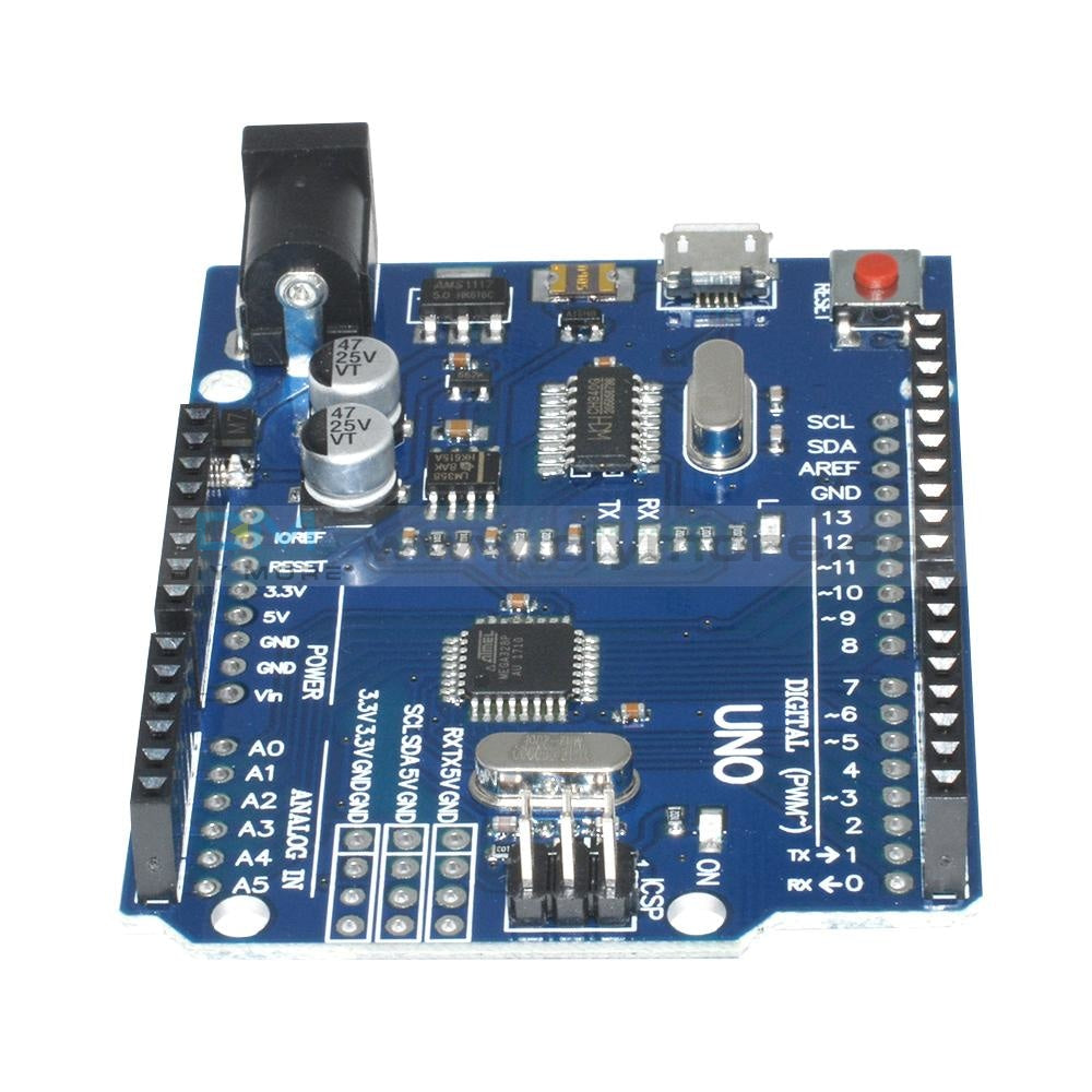 Uno R3 Atmega328p 16au Ch340g Micro Usb Development Board Compatible F Diymore 9561