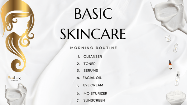 Basica Skincare Routine SunLux Skincare